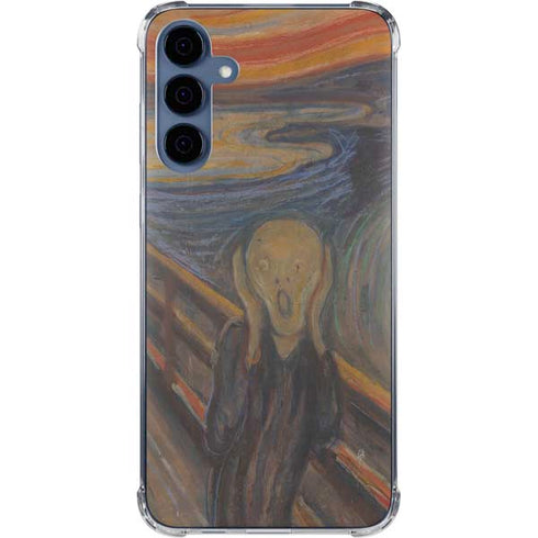 Edvard Munch The Scream Galaxy A35 5G Clear Case